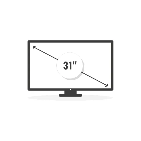 TV 31 inches or smaller