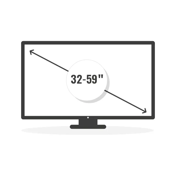 TV 32 to 59 inches
