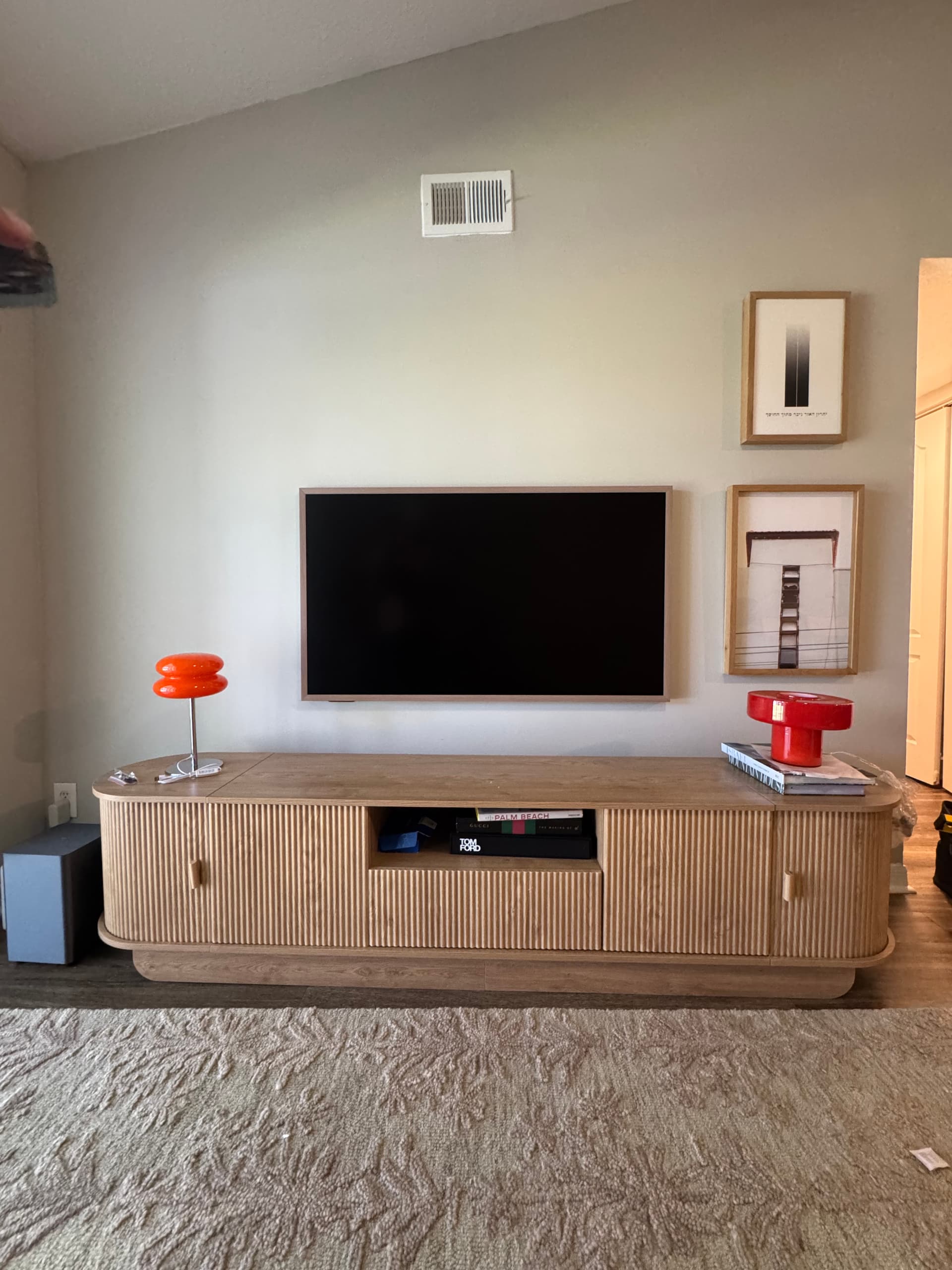 Frame-Style CanvasTV Install & Cable Concealment in Pompano Beach