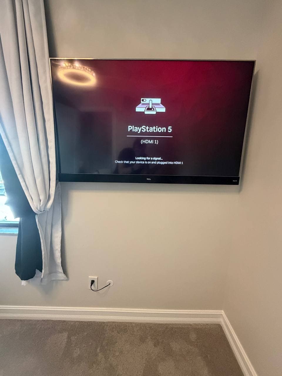 55-Inch TV Install for a PS5 Setup, In-Wall Cables, in Boca Raton, FL