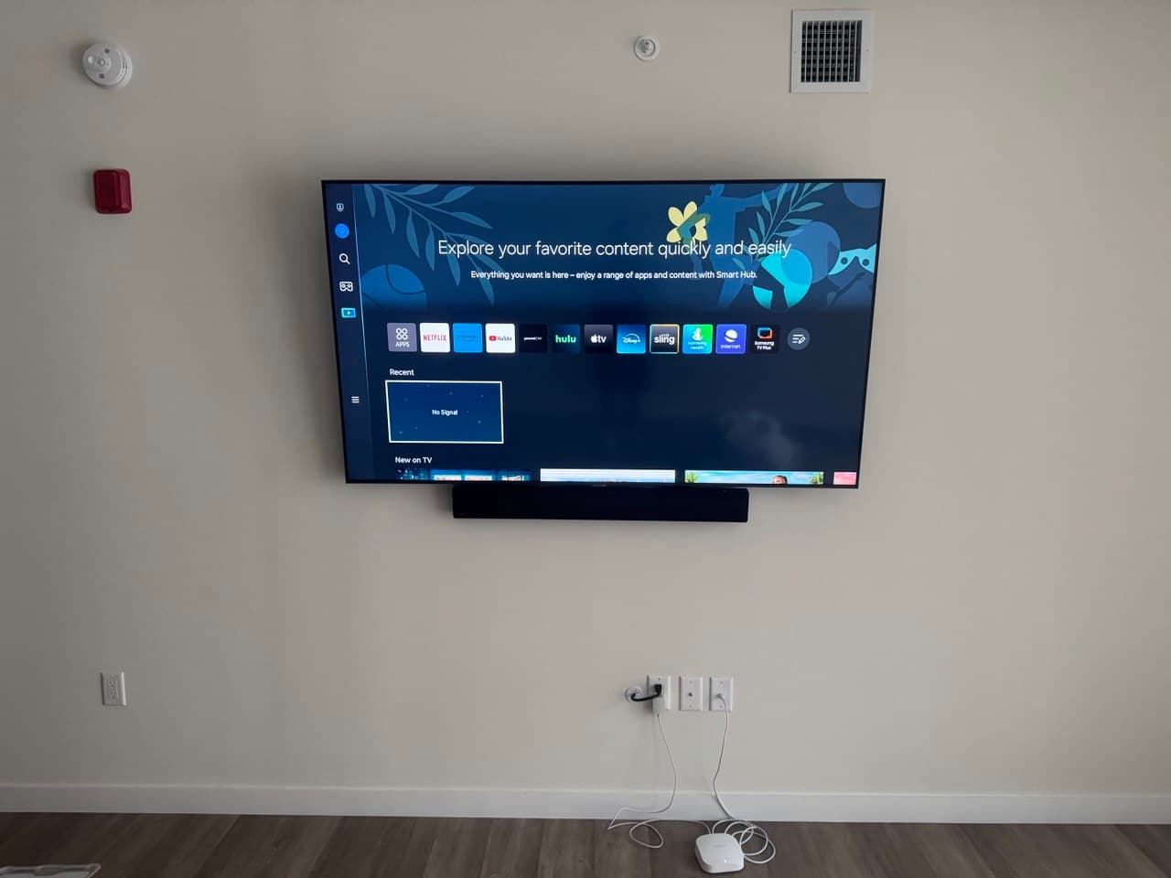 TV & Soundbar Installation with Hidden Cables in Pembroke Pines, FL