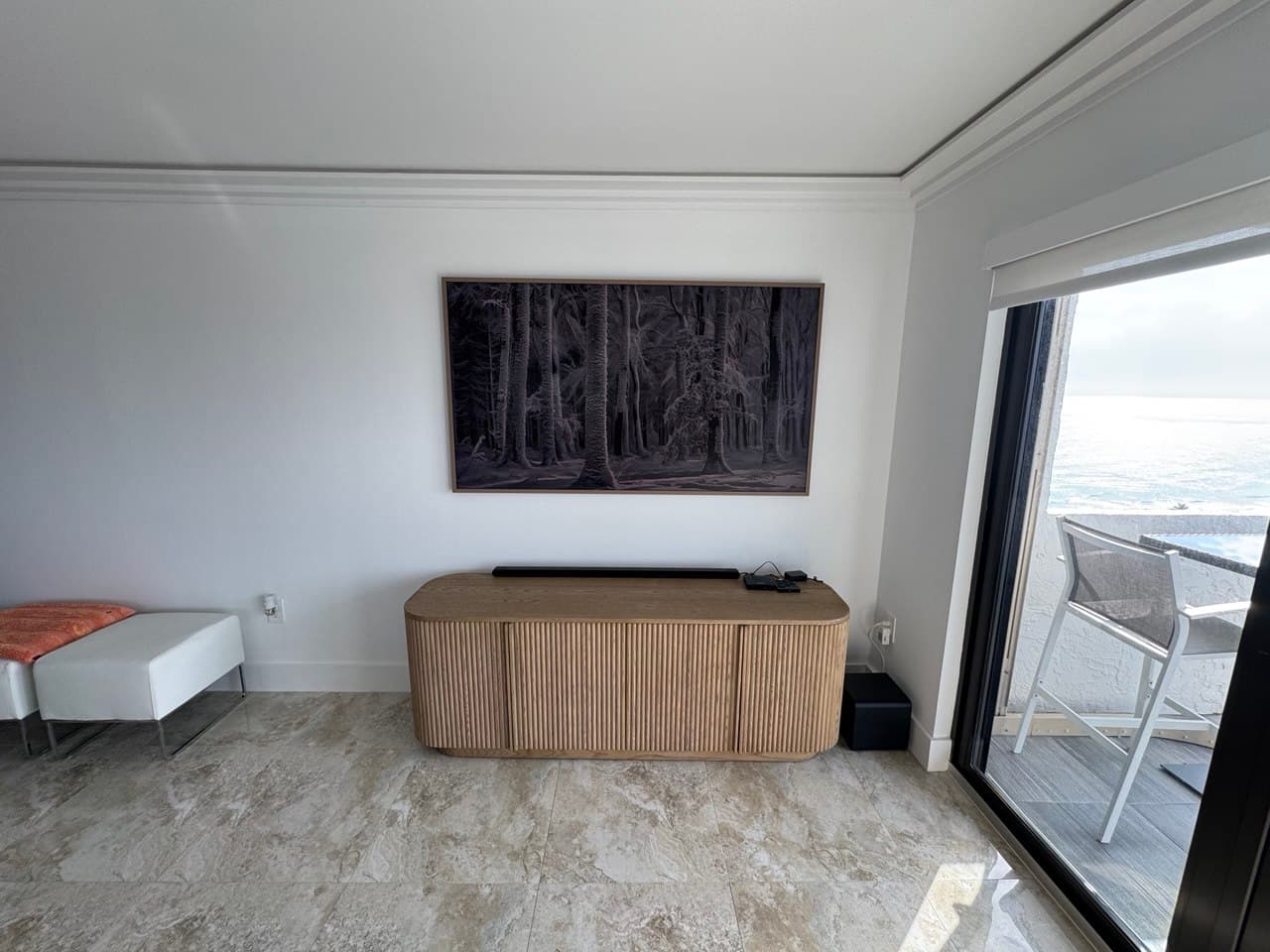 Samsung Frame TV Installation with a No-Gap Mount in Fort Lauderdale, FL